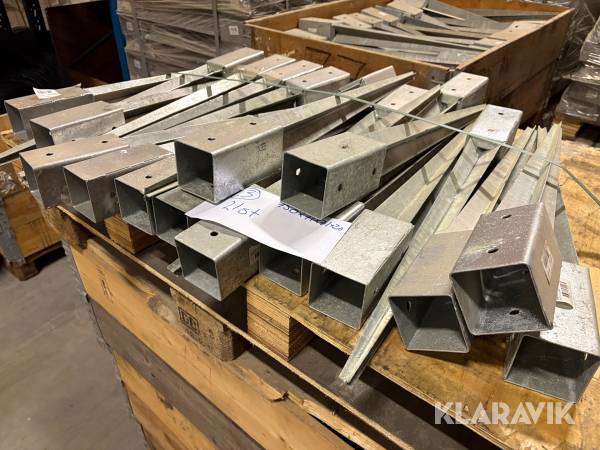 Stolpsko markspjut 71x71x750x2,0mm 21st