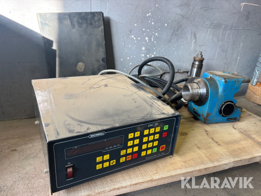 Delningsapparat Richmill CNC 30 Ix5C med styrning