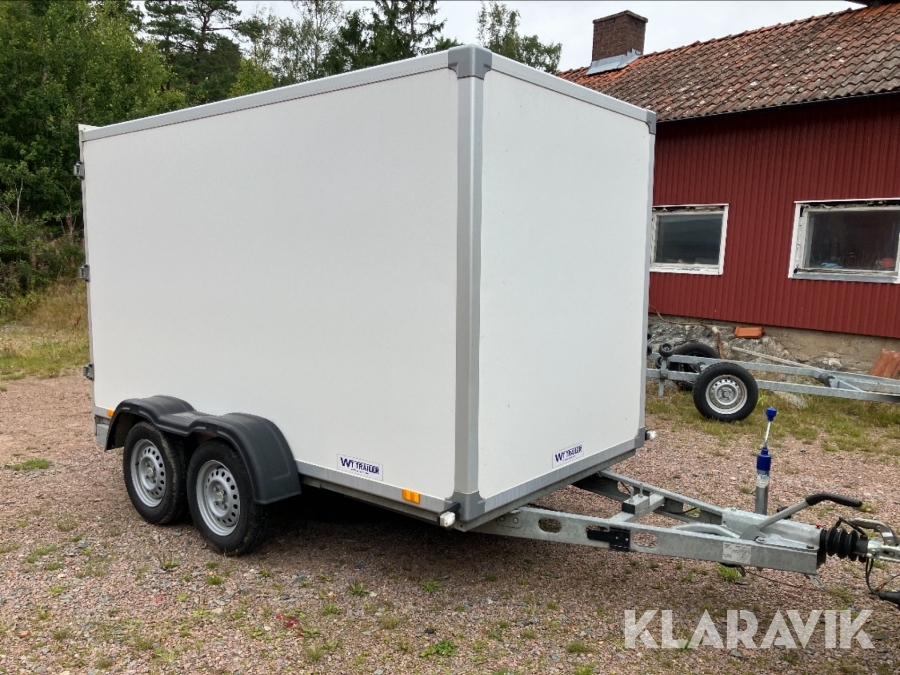 Personbilssläp Wiola W22P Skåpsläp