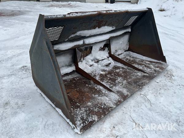 Snöskopa Ålö med Terex-fäste