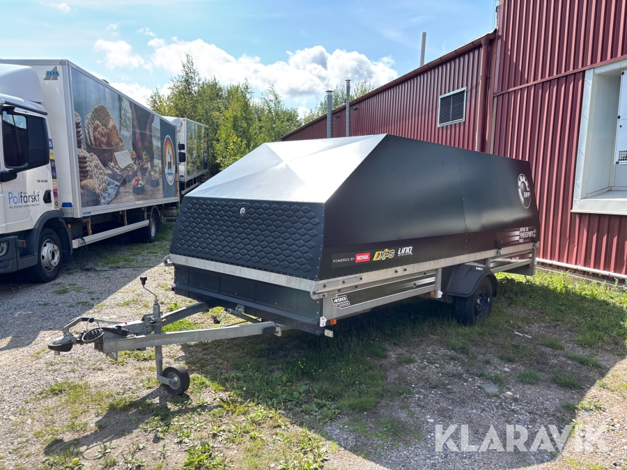 Personbilssläp BRP Carrier 490 TX Tippbart
