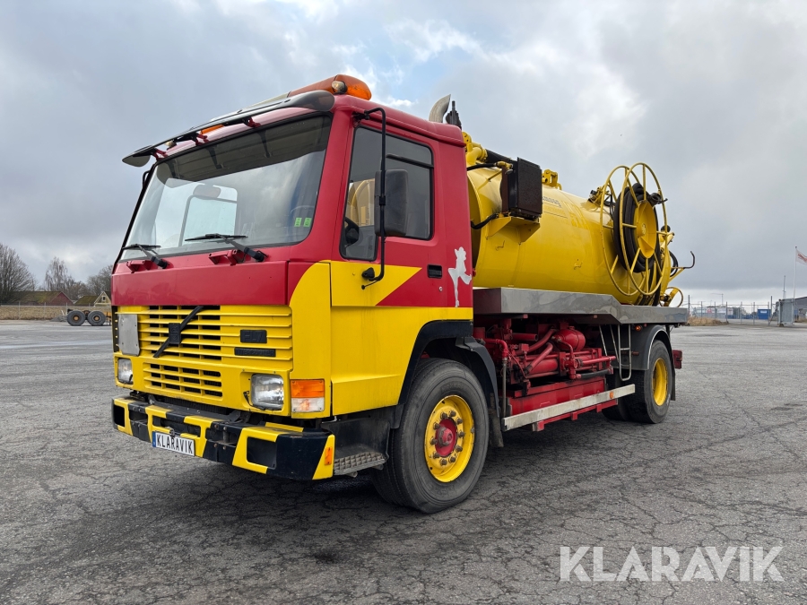 Slamsugarbil Volvo FL10
