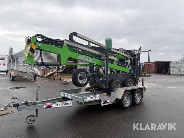 Bomlift Leguan 125 M1 på släp