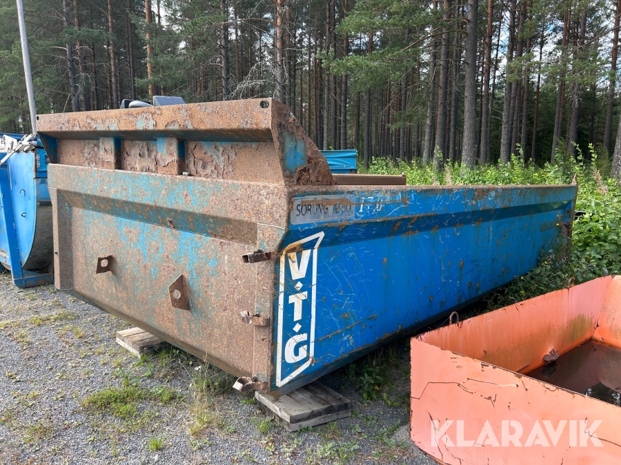 Flak med lastväxlarram