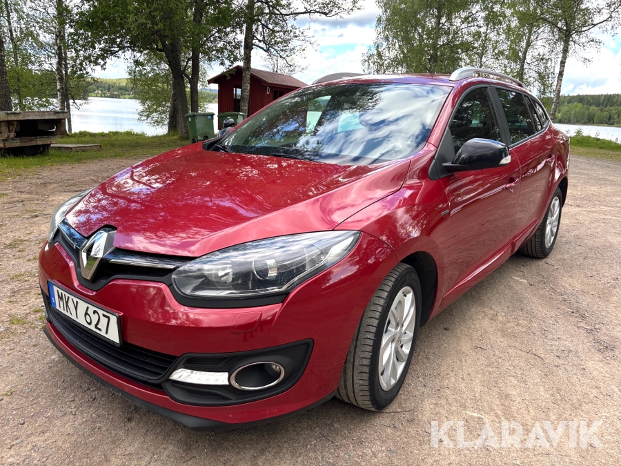 Personbil Renault Megane dci med dubbelkommando
