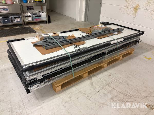 Vikport 4x3m Prido Ecolid , portomfattning