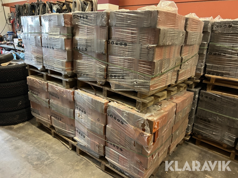 Tegel Matzen Tegel röd/brun gråsten 4 pallar