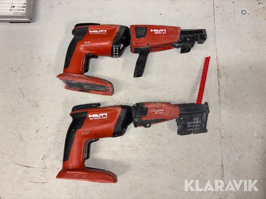 Skruvautomater Hilti SD 5000 -A22
