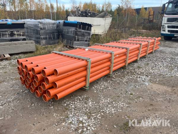 Markrör PVC SN8 110 mm 50 st med muff