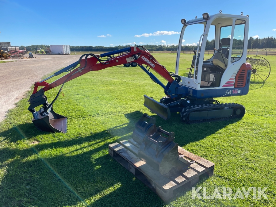 Minigrävare Sunward SWE 16C