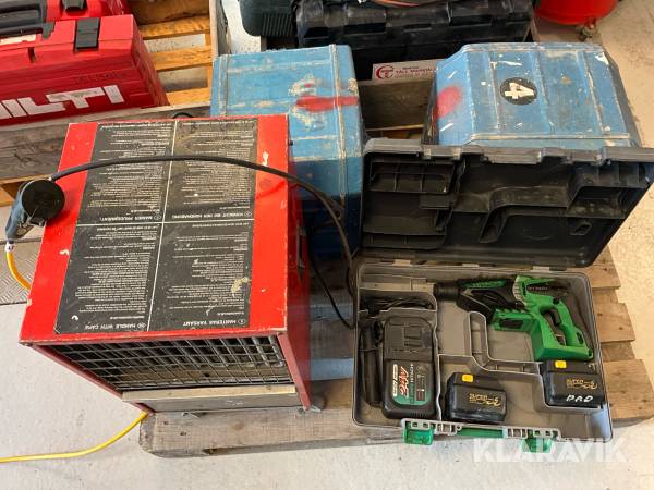 3st Avfuktare och borrhammare