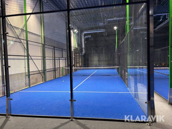 Padelbana singel Padel Total 6x20m