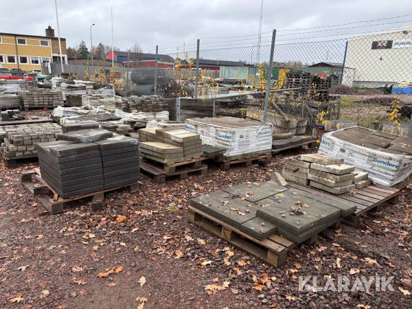 Marksten Benders ca 24 pallar