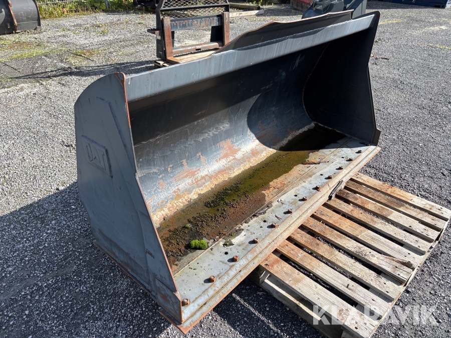 Grusskopa CAT bobcat-fäste