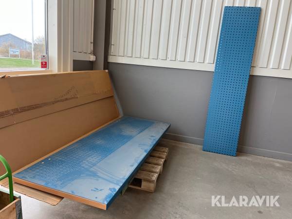 Verktygstavla & skiva till arbetsbänk