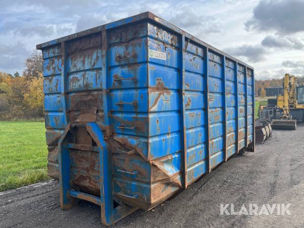 Lastväxlarcontainer 40m3