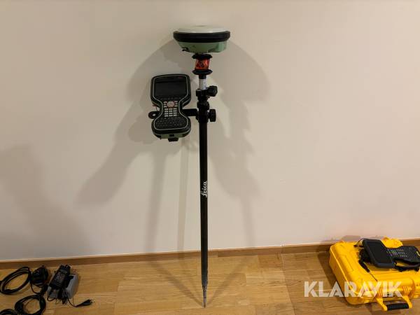 Handdator, GPS-tallrik, prisma & stav Leica C20, GS14