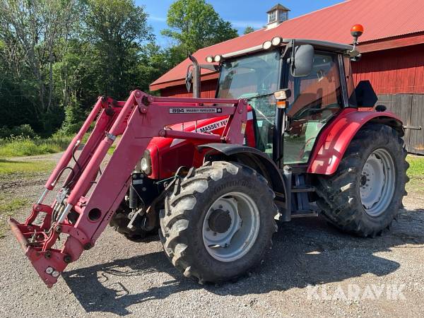 Traktor Massey Ferguson 5445 med lastare och frontlyft