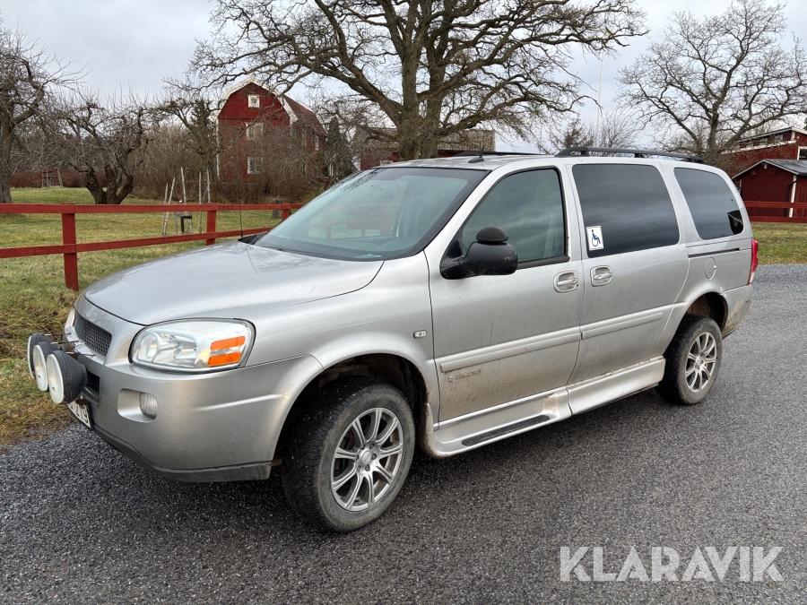 Chevrolet Uplander EWB 3.9 V6, 240HK Handikappanpassad