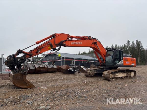 Grävmaskin Hitachi ZX350LC-6 med redskap & Grävsystem