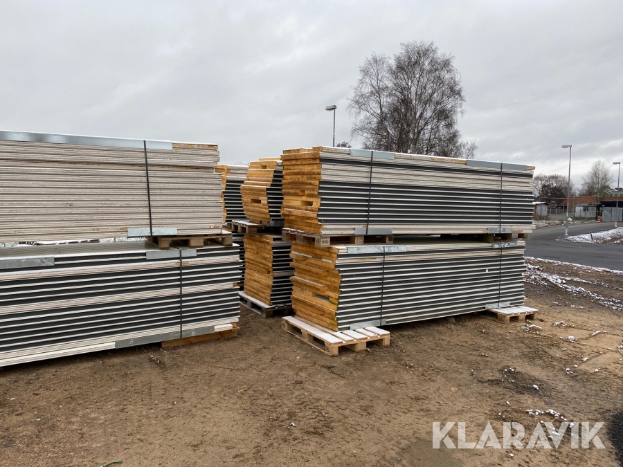 Prevol väggar Sandwichpaneler Lindab