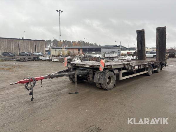 Maskintrailer Wiese DS 30 TL 30T