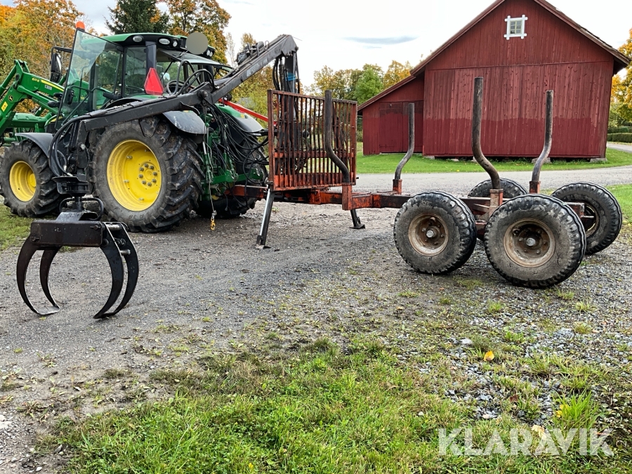 Skogsvagn/Huggarvagn Gisebo med kran
