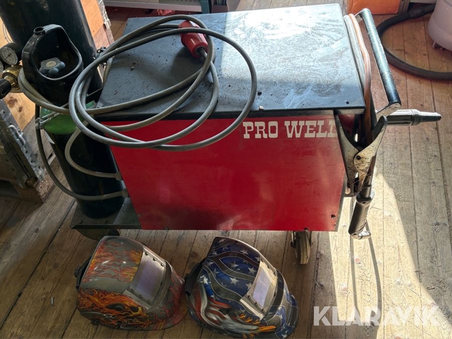 Svets Pro Weld 200 med tillbehör