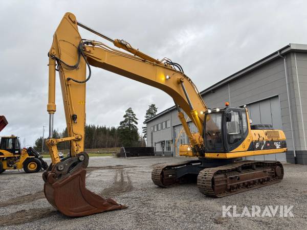 Grävmaskin LiuGong CLG936LC med SMP105 fäste