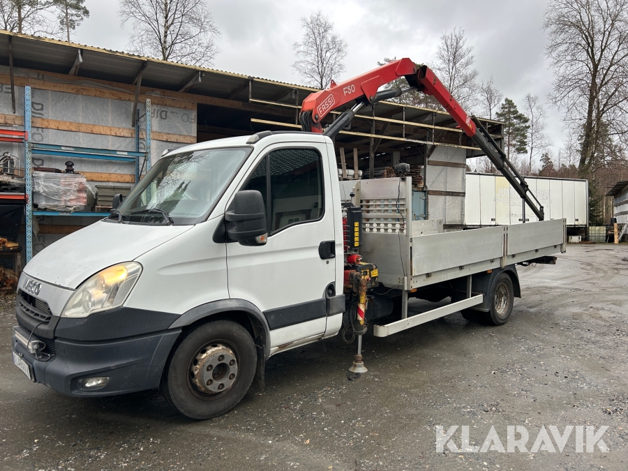Kranbil Iveco DAILY 70C17/P EEV kran Fassi F50