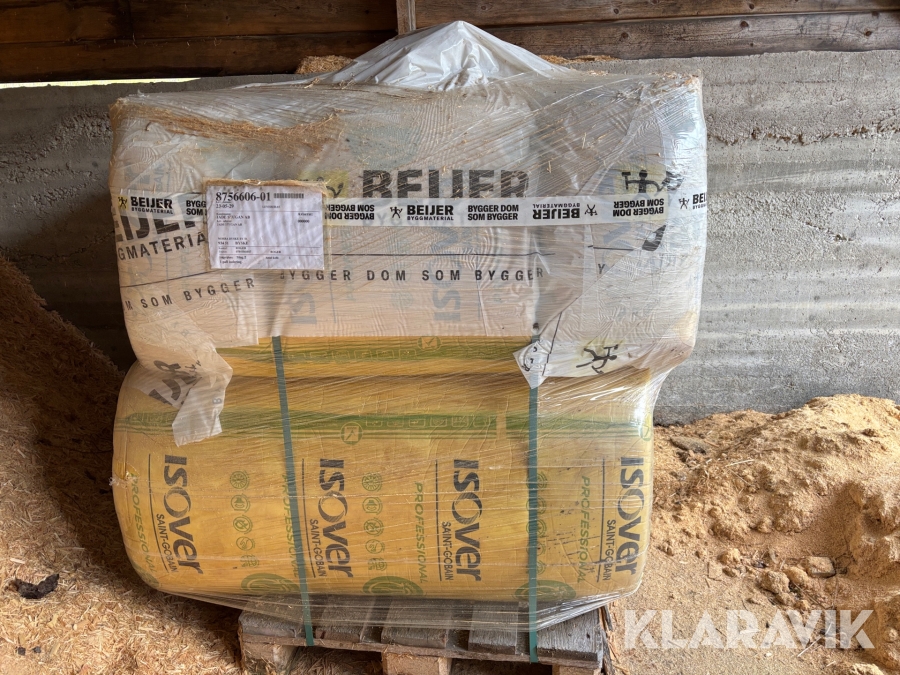 Isolering/Uniskiva 145 Isover 10 rullar