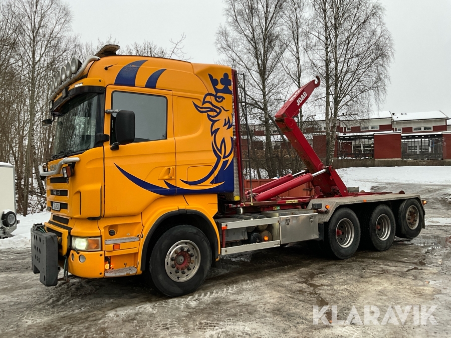 Lastväxlare plog utrustad Scania R500