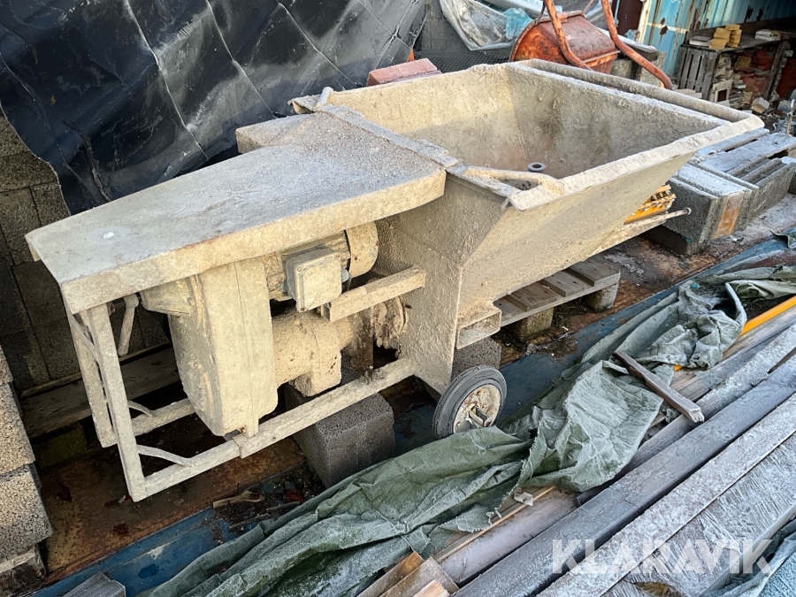 Putsmaskin Putzmaster med tillbehör