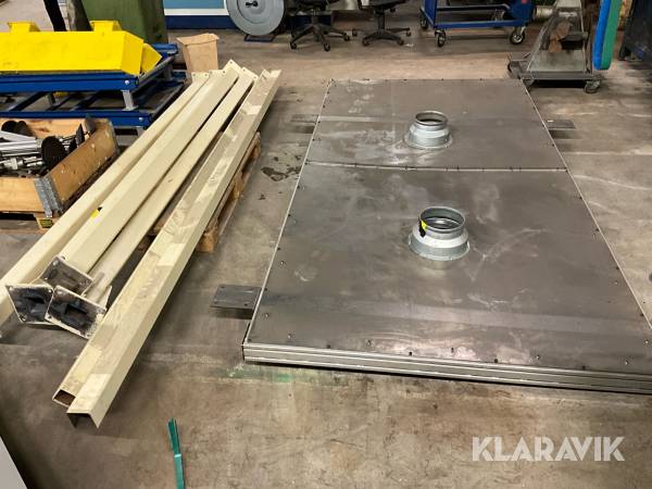 Utsugskåpa för svetsning