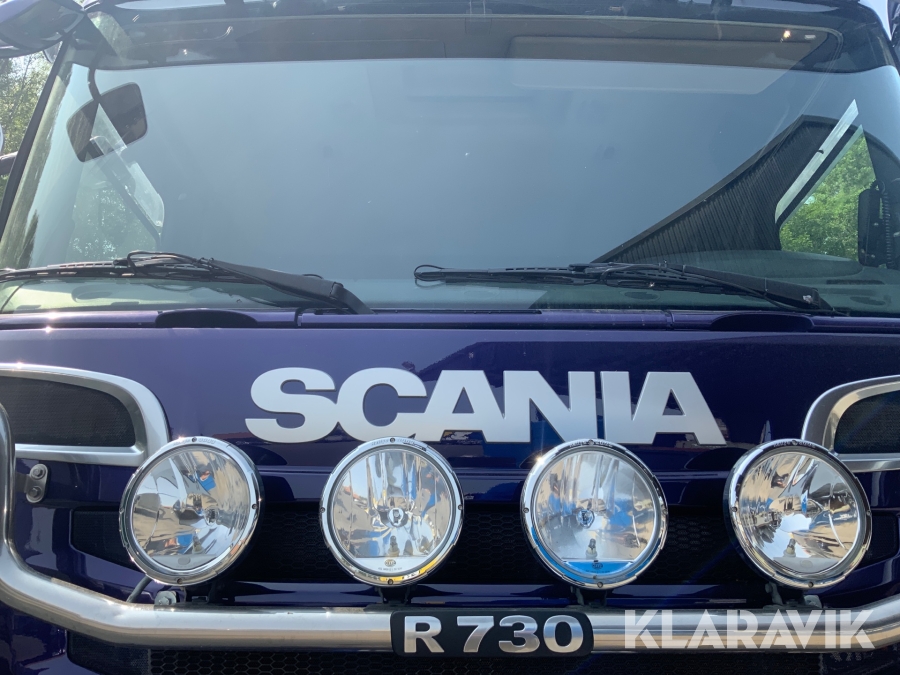 Lastbil med flaktipp Scania R730