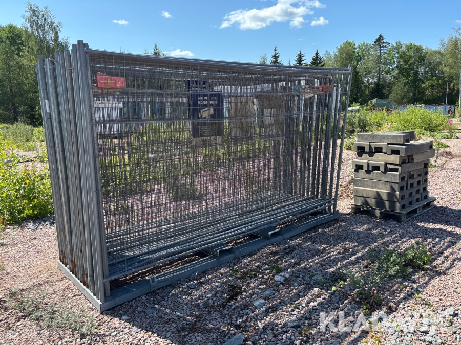 Byggstaket med fötter