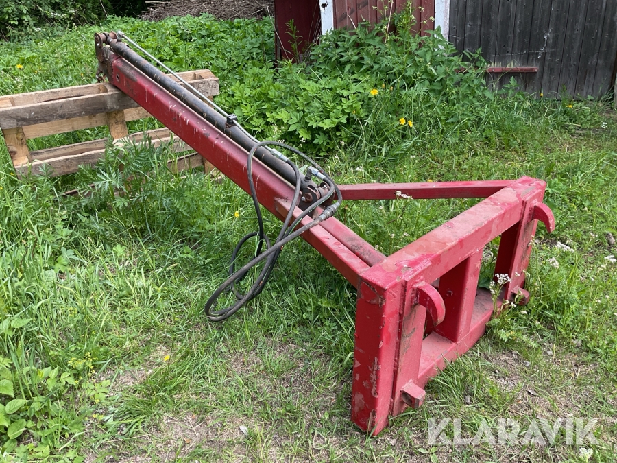 Hydrauliskt kranarm Trimafäste