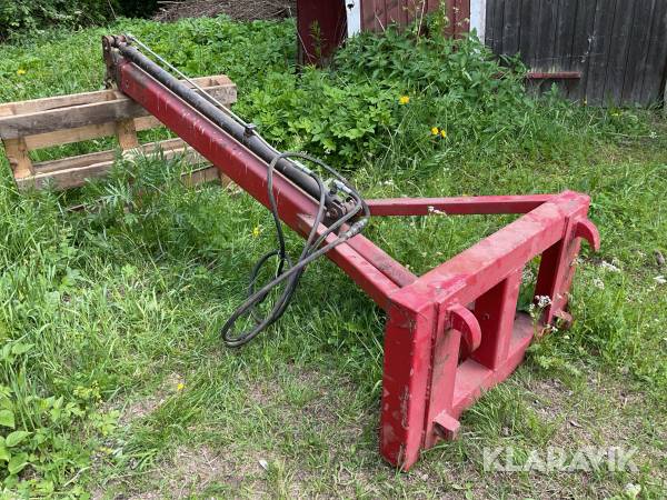 Hydrauliskt kranarm Trimafäste