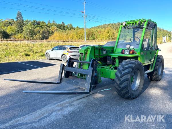 Teleskopslastare Merlo P27.9 EVT , med gafflar & skopa