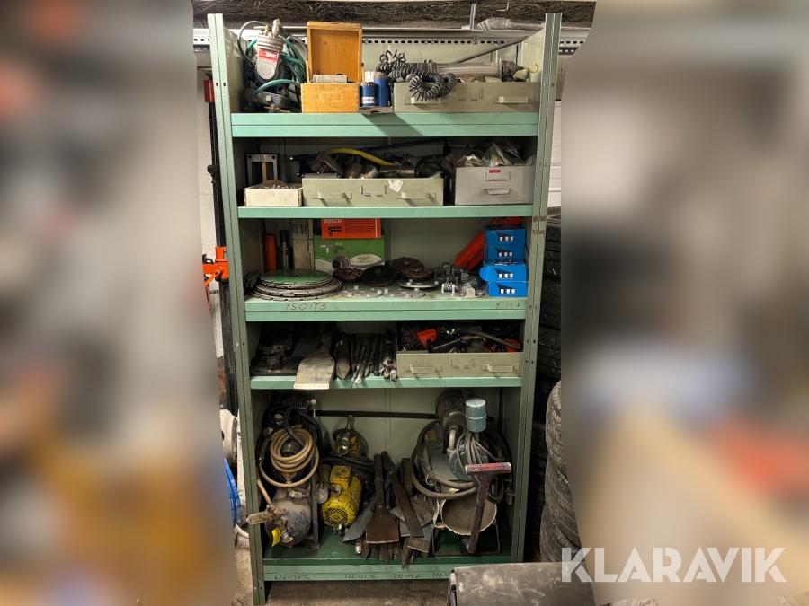 Paket med maskiner och tillbehör