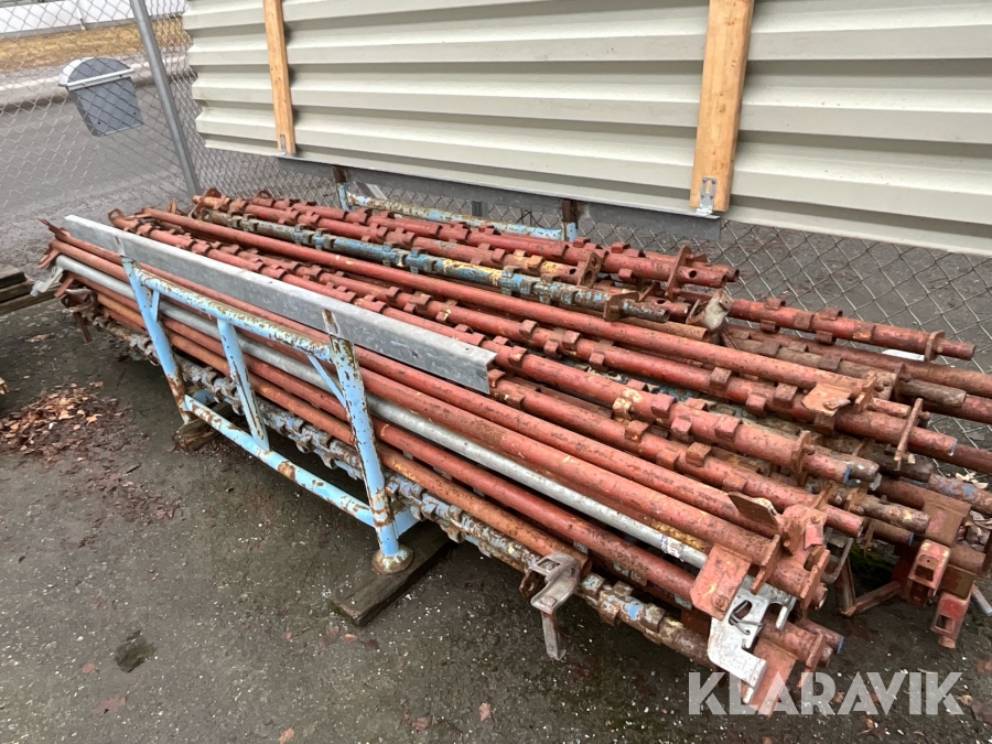 Byggställning HAKI ca 80kvm inkl trappor