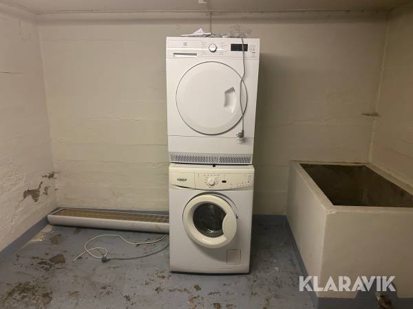 Tvättmaskin och torktumlare