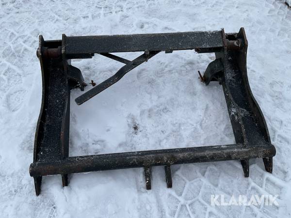 Redskapsadapter 3-punkt till Stora BM