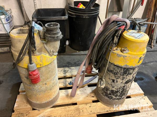 Pumpar Atlas Copco Weda Line D50H 2 st