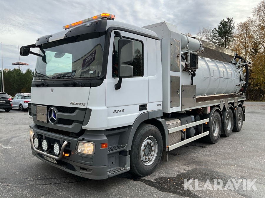 ADR Slamsugarbil Mercedes-Benz Actros 3246