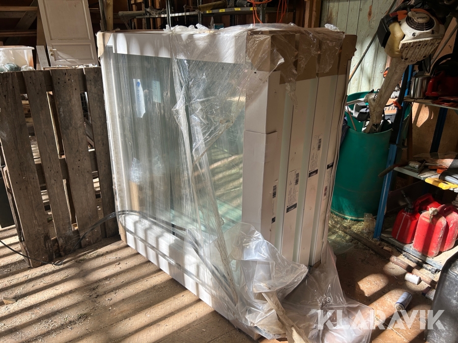 Parti med ventilerade fönster kompletta 