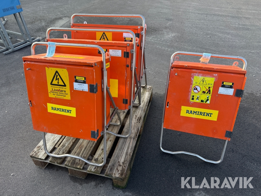 Undercentraler Satema 4 st