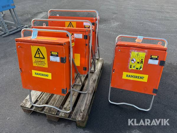 Undercentraler Satema 4 st