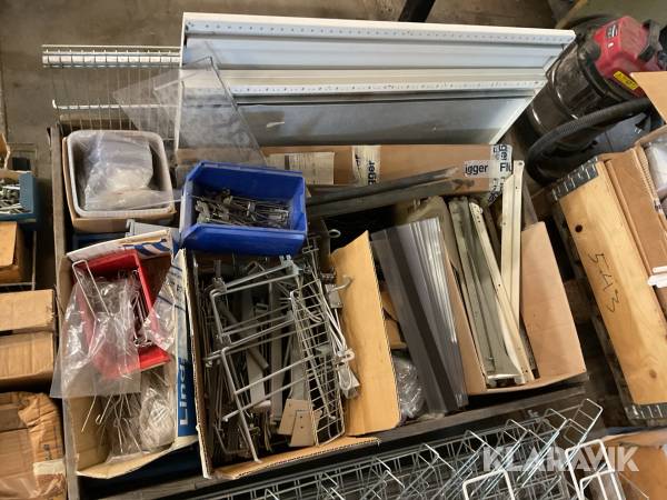 Artiklar till butiksställ