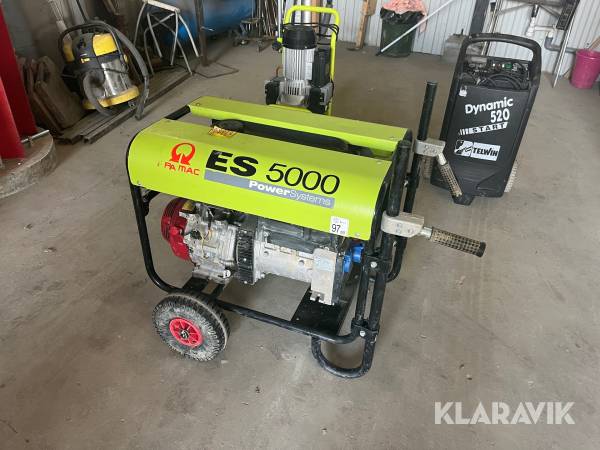 Generator / Elverk Pramac  ES 5000